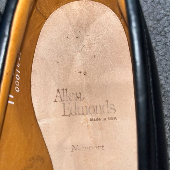 Allen Edmonds Black Tassel Loafers - Picture 3 of 11